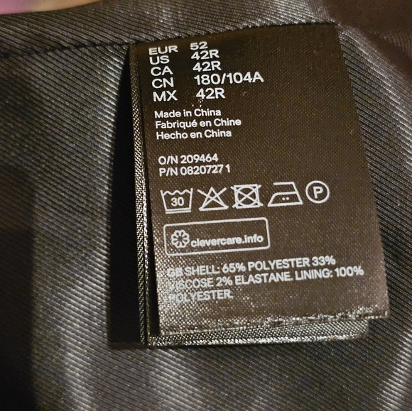 Gray H & M Men's Coat - Picture 7 of 8